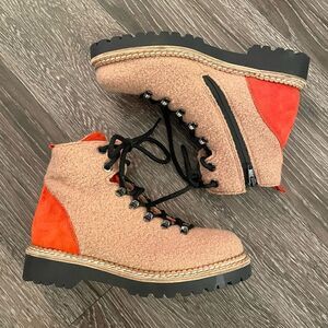 Montelliana 1965 Ambretta Wool Blend Hiker Boot